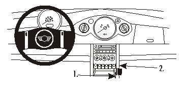 Brodit ProClip, Mini Cooper/Cooper Convertible 01-07 i gruppen Billjud / Vad passar i min bil / Mini / Mini Cooper / Mini Cooper R56 2006-2014 hos BRL (240853580)