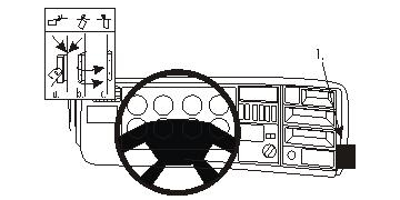 Brodit ProClip, Scania R-series 05-17 i gruppen Billjud / Vad passar i min bil / Scania / R-serie / R-serie 2004-2016 hos BRL (240853674)
