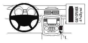 Brodit ProClip, Mercedes Benz R-Class 06-14 i gruppen Billjud / Vad passar i min bil / Mercedes / R-klass hos BRL (240853681)