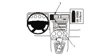 Brodit ProClip, Hummer H3 05-11 i gruppen Billjud / Vad passar i min bil / Hummer hos BRL (240853702)