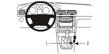 Brodit ProClip, Skoda Superb 07-08 i gruppen Billjud / Vad passar i min bil / Skoda / Skoda Superb / Skoda Superb 2001-2008 hos BRL (240853953)