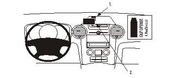 ProClip Monteringsbygel Kia Carens 07-13, Centrerad i gruppen Billjud / Vad passar i min bil / Kia / Carens / Carens 1998- hos BRL Electronics (240853960)