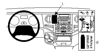 Brodit ProClip, Iveco Daily 06-14 i gruppen Billjud / Vad passar i min bil / Iveco Daily hos BRL (240853968)