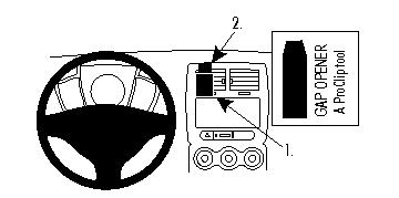 Brodit ProClip, Toyota Urban Cruiser 09-16 i gruppen Billjud / Vad passar i min bil / Toyota / Urban Cruiser hos BRL (240854111)