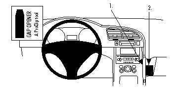 Brodit ProClip, Peugeot 3008 09-16 i gruppen Billjud / Vad passar i min bil / Peugeot / Peugeot 3008 / Peugeot 3008 2008-2016 hos BRL (240854345)