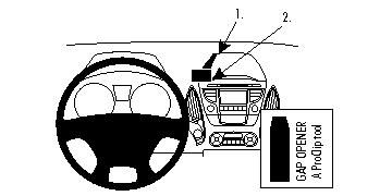 ProClip Monteringsbygel Hyundai IX35 10-13, Centrerad i gruppen Billjud / Vad passar i min bil / Hyundai / ix35 / ix35 2010-2015 hos BRL Electronics (240854462)