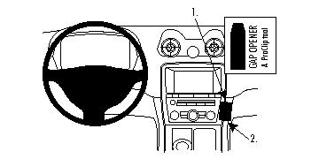 Brodit ProClip, Jaguar XJ 10-19 i gruppen Billjud / Vad passar i min bil / Jaguar hos BRL (240854499)