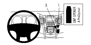 Brodit ProClip, Hyundai i30 12-16 i gruppen Billjud / Vad passar i min bil / Hyundai / i30 / i30 2013-2017 hos BRL (240854755)