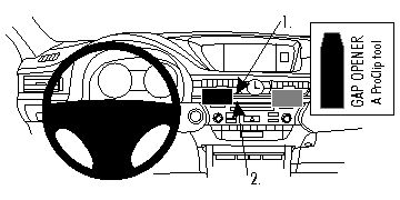 ProClip Monteringsbygel Lexus ES Serie 13-15, Centrerad i gruppen Billjud / Vad passar i min bil / Lexus hos BRL Electronics (240854847)