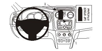 ProClip Monteringsbygel Dacia Lodgy 13-14, Centrerad i gruppen Billjud / Vad passar i min bil / Dacia hos BRL Electronics (240854899)