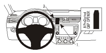 Brodit ProClip, Seat Toledo 13-18 i gruppen Billjud / Vad passar i min bil / Seat / Toledo hos BRL (240854901)