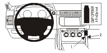 Brodit ProClip, Land Rover Range Rover 13-21 i gruppen Billjud / Vad passar i min bil / Land Rover / Range Rover hos BRL (240854911)