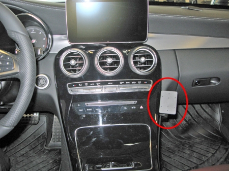 Brodit ProClip, Mercedes Benz C-Class (180-320) 15-21 i gruppen Billjud / Vad passar i min bil / Mercedes / C-klass / C-klass 2015-2021 W205 hos BRL (240855058)