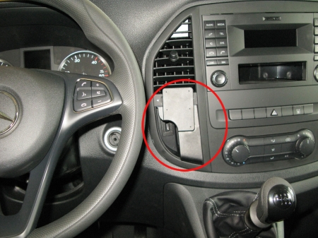 Brodit ProClip, Mercedes Benz Vito 15-23 i gruppen Billjud / Vad passar i min bil / Mercedes / Vito / Vito 2014-2023 hos BRL (240855220)