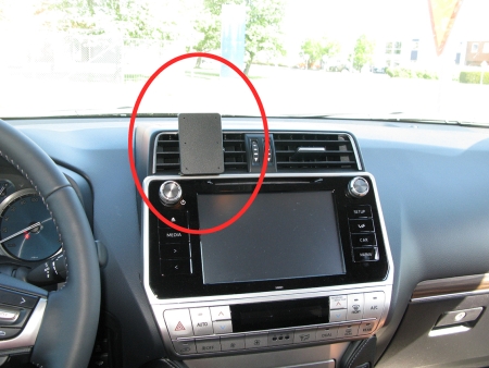 Brodit ProClip, Toyota LandCruiser 150 18-23 i gruppen Billjud / Vad passar i min bil / Toyota / Landcruiser / Landcruiser 2008- hos BRL (240855421)