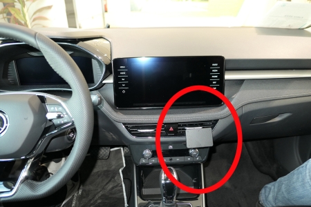 Brodit ProClip, Skoda Fabia 22- i gruppen Billjud / Vad passar i min bil / Skoda / Skoda Fabia / Skoda Fabia 2022-2023 hos BRL (240855760)