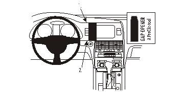 ProClip Monteringsbøyle Audi Q7 06-14 i gruppen Billyd / Hva passer i min bil  / Audi / Audi Q7 / Audi Q7 2006- hos BRL Electronics (240AUQ7PROCLIP)