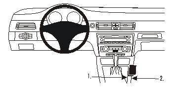 ProClip Monteringsbygel BMW 316-330/E90/E91/E92/E93 05-12 i gruppen Billjud / Vad passar i min bil / BMW / BMW 3 serie / BMW E90/E91/E92/E93 2005-2011 / Övrigt BMW E90/E91/E92/E93 2005-2011 hos BRL Electronics (240BMW3E905PROC)