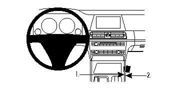 ProClip Monteringsbygel BMW 730-750 F01, F02 09-15 i gruppen Billjud / Vad passar i min bil / BMW / BMW 7 serie / BMW E65 2001-2007 hos BRL Electronics (240BMW73009PROC)