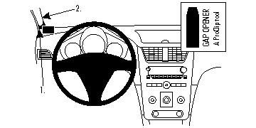 Instruktion för installation av ProClip Monteringsbygel till Chevrolet Malibu 08-12.