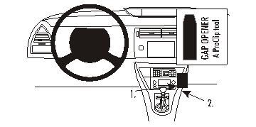 ProClip Monteringsbygel Citroen C4 05-10 i gruppen Billjud / Vad passar i min bil / Citroën / C4 hos BRL Electronics (240CITC405PROCL)