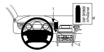 ProClip Monteringsbøyle Citroen C5 III 08-15 i gruppen Billyd / Hva passer i min bil  / Citroën / C5 hos BRL Electronics (240CITC5IIIPROC)