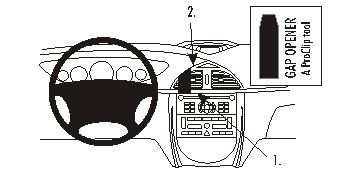 ProClip Monteringsbygel Citroen C5 II 05-07 i gruppen Billjud / Vad passar i min bil / Citroën / C5 hos BRL Electronics (240CITC5IIPROCL)