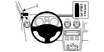 ProClip Monteringsbygel Dacia Logan 07-08 i gruppen Billjud / Vad passar i min bil / Dacia hos BRL Electronics (240DACLOG07PROC)