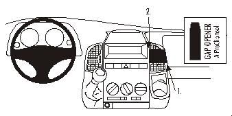 ProClip Monteringsbøyle Fiat Ducato 02-06 i gruppen Billyd / Hva passer i min bil  / Fiat / Ducato hos BRL Electronics (240FIADUC02PROC)