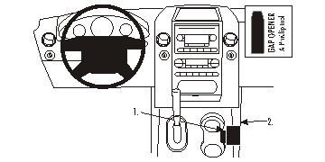 ProClip Monteringsbygel Ford F-150 04-08 i gruppen Billjud / Vad passar i min bil / Ford / F150 / F150 2004-2008 hos BRL Electronics (240FORF15004PROC)