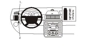 ProClip Monteringsbygel Ford Galaxy 01-06 i gruppen Billjud / Vad passar i min bil / Ford / Galaxy / Galaxy 2000-2006 hos BRL Electronics (240FORGAL01PROC)