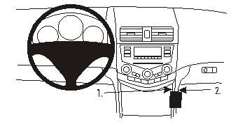 ProClip Monteringsbygel Honda Accord 03-07 i gruppen Billjud / Vad passar i min bil / Fiat / UNO hos BRL Electronics (240HONACC03PROC)