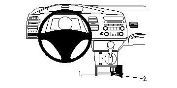 ProClip Monteringsbygel Honda Civic Hybrid 06-11 i gruppen Billjud / Vad passar i min bil / Honda hos BRL Electronics (240HONCIVH06PROC)