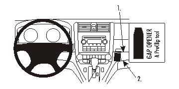 ProClip Monteringsbøyle Honda CR-V 07-11 i gruppen Billyd / Hva passer i min bil  / Toyota / Tundra hos BRL Electronics (240HONCRV07PROC)