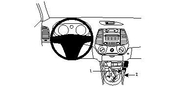 ProClip Monteringsbygel Hyundai i20 09-14 i gruppen Billjud / Vad passar i min bil / Hyundai / i20 / i20 2009-2014 hos BRL Electronics (240HYUI2009PROC)