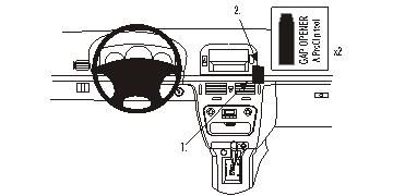 ProClip Monteringsbygel Hyundai Sonata 05-08 i gruppen Billjud / Vad passar i min bil / Hyundai / Sonata / Sonata 2005-2009 hos BRL Electronics (240HYUSON05PROC)