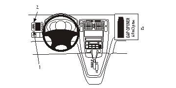 ProClip Monteringsbygel Hyundai Tucson 05-09 i gruppen Billjud / Vad passar i min bil / Hyundai / Tucson / Tucson 2004-2009 hos BRL Electronics (240HYUTUC05PROC)