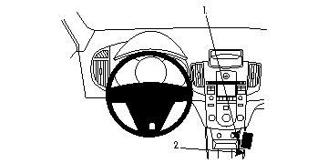 ProClip Monteringsbøyle Kia Cerato 10-15 i gruppen Billyd / Hva passer i min bil  / Kia / Cerato / Cerato 2004-2009 hos BRL Electronics (240KIACER10PROC)