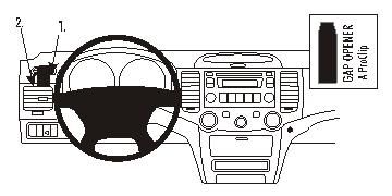 ProClip Monteringsbøyle Kia Magentis 07-10 i gruppen Billyd / Hva passer i min bil  / Kia / Optima / Optima 2005-2010 hos BRL Electronics (240KIAMAG07PROC)