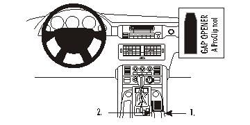 ProClip Monteringsbygel Landrover Range Rover 02-12 i gruppen Billjud / Vad passar i min bil / Landrover hos BRL Electronics (240LANRAN02PROC)
