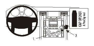 ProClip Monteringsbygel Landrover Range Sport 05-09 i gruppen Billjud / Vad passar i min bil / Landrover hos BRL Electronics (240LANRANS05PRO)