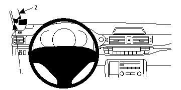 ProClip Monteringsbygel Lexus CT Serie 11-15 i gruppen Billjud / Vad passar i min bil / Lexus hos BRL Electronics (240LEXCT11PROC)