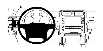 ProClip Monteringsbygel Lexus GX Serie 10-15 i gruppen Billjud / Vad passar i min bil / Lexus hos BRL Electronics (240LEXGX10PROC)