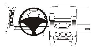 ProClip Monteringsbøyle Mazda 5 05-10 i gruppen Billyd / Hva passer i min bil  / Mazda / Mazda 5/Premacy / Mazda 5/Premacy 2005-2010 hos BRL Electronics (240MAZ505PROCLIP)