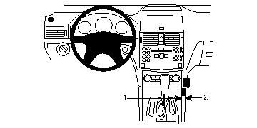 ProClip, Monteringsbygel Mercedes Benz C-Klass 07-10 i gruppen Billjud / Vad passar i min bil / Mercedes / C-klass / C-klass 2008-2014 W204 hos BRL Electronics (240MERCCL07PROC)