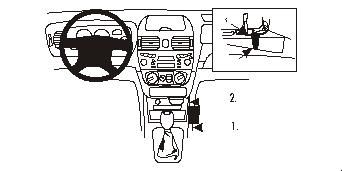 ProClip Monteringsbøyle Nissan Almera 00-02 i gruppen Billyd / Hva passer i min bil  / Nissan / Almera hos BRL Electronics (240NISALM00PROC)