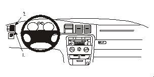 ProClip Monteringsbygel Opel Vectra 96-01 i gruppen Billjud / Vad passar i min bil / Opel / Vectra / Vectra 1995-2002 hos BRL Electronics (240OPEVEC96PROC)