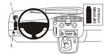 ProClip Monteringsbygel Renault Scénic 04-09,  i gruppen Billjud / Vad passar i min bil / Renault / Scénic hos BRL Electronics (240RENSCE04PROC)