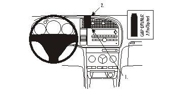 ProClip Monteringsbøyle Saab 9-3 07-11 i gruppen Billyd / Hva passer i min bil  / SAAB / 9-3 / 9-3 NG Facelift 2007-2015 / Övrigt 9-3 NG Facelift 2007-2015 hos BRL Electronics (240SAAB937PROCLIP)