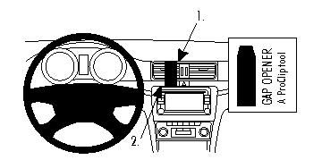 ProClip Monteringsbygel Skoda Superb 09-05 i gruppen Billjud / Vad passar i min bil / Skoda / Skoda Superb / Skoda Superb 2008-2015 hos BRL Electronics (240SKOSUP09PROC)